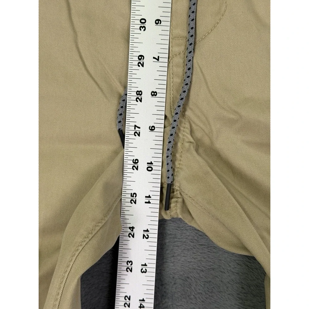 Aero‎ Joggers Mens XS Tan Khaki Pants Drawstring Pullon Elastic Waist Stretch